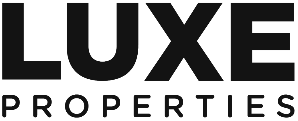 luxe properties logo black